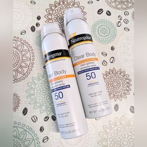Neutrogena Clear Body SPF 50 Sunscreen Spray 5 oz